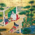 Genji-e - Painting - Murasaki Shikibu